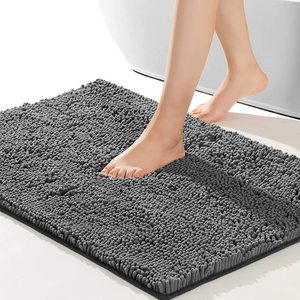 Plush Bathroom Rug Bath Mat Floor Rugs for Tub Shower Carpet