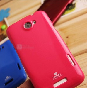 韩国HTC One X S720E手机套防摔全包边保护套硅胶闪粉手机保护套