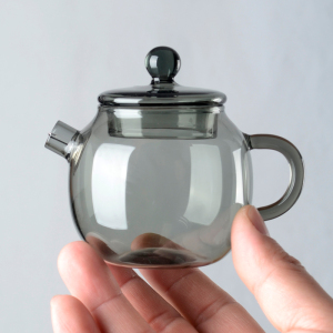 高硼硅耐热玻璃小壶迷你功夫巨轮小茶壶家用养生绿茶壶中式精致