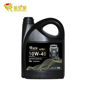 金引擎机油 黑金-合成润滑油10W40 汽车润滑油机油4L 级别SM/CF-4