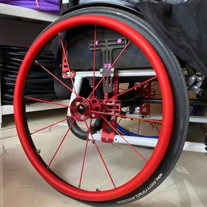 轮椅大轮防滑全包手推圈套24寸大轮硅胶手圈套 硅胶耐磨 一对专用