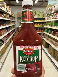香港超市地扪番茄酱680g膠樽裝DelMonte茄汁番茄沙司调味