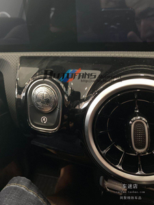 奔驰大G改装AMG苹果树一键启动贴圆贴圆标金属贴车标车贴G500 G63