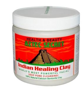 现货美国正品Aztec Secret印度神泥面膜粉清洁印第安绿泥面膜454G