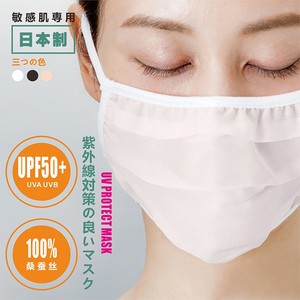 日本进口薄款防晒口罩女薄款夏可清洗易呼吸防紫外线透气遮阳加大