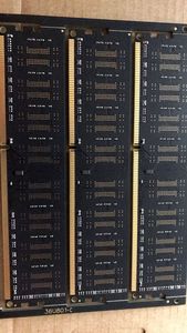 全新DDR3代台式机 内存条空板底板PCB板8位16贴 宽板贴好小料