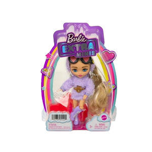 芭比Barbie新潮系列迷你娃娃关节可动女孩公主儿童玩具礼物收藏