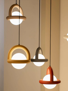 丹麦设计师主卧吊线灯服装店橱窗网红创意儿童房圆气球床头小吊灯
