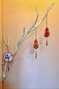 干树枝原木杈艺术干枝枯木枝鸟站架造型树挂衣架吊顶龙骨树枝装饰