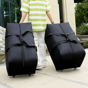 超大容量行李包搬家打包袋带轮子被褥学生装被子行李包托运行李袋