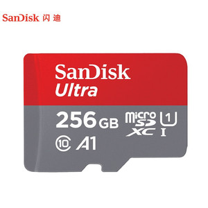 闪迪（SanDisk）256GB TF卡 U1 C10 A1至尊高速移动版 读速120MB