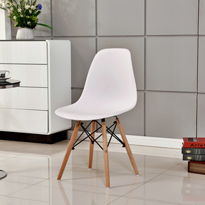 伊姆斯椅实木美式餐椅现代简约靠背椅家用休闲凳欧式北欧椅子