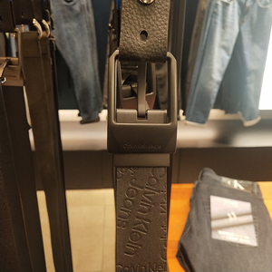CK Jeans国内专柜正品代购2022年春夏新款男士皮带HC0784