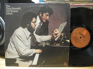 TONY BENNETT BILL EVANS ALBUM 1975 F-9489 LP黑胶