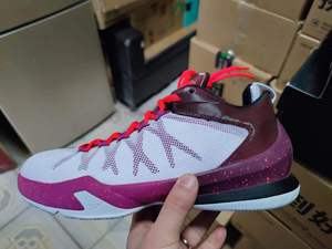 Jordan cp3 8 ae AJ克里斯保罗8代酒红色季后赛篮球鞋725173-113