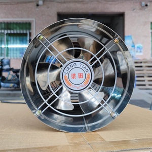 防雨嵌入式中速节能10寸不锈钢圆筒排气扇厨房抽风机换气扇