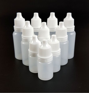 5 1020ml小滴瓶眼剂瓶塑料液体挤压瓶尖嘴分装瓶精油小瓶子空瓶子