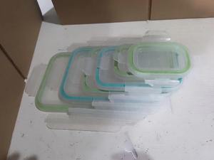 韩国三光云彩GLASSLOCK玻璃保鲜盒塑料盖食品级便当盒长方型盖子