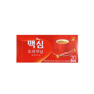 现货包邮韩国Maxim/麦馨原味三合一速溶咖啡11.8gx20条盒装