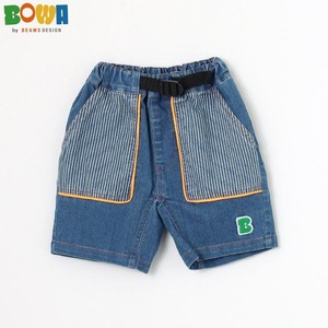 预24夏 日本代购BOWA童装BEAMS品牌设计 宝宝儿童中裤短裤100-120