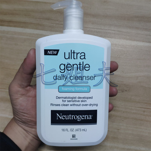 Neutrogena/露得清 温和泡沫日常洁面 敏感肌肤保湿洗面奶473ml