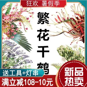 拼酷繁花千鹤金属拼图手工diy拼装玩具模型水瓶座送女友闺蜜礼物