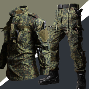 俄罗斯特种兵迷彩服正版军人套装男劳保工作服高级男士美式冲锋衣