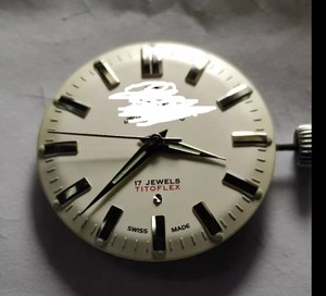 手表针和手表盘 ：用于老梅花2750机芯 等老古董表*直径28.5mm