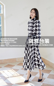 香港艾*尔 艾家专柜正品2022秋冬新款连衣裙 X233L1346