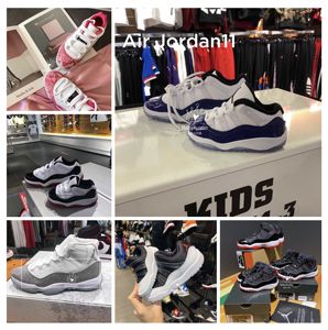 加拿大直邮 AirJordan Retro AJ11黑红 康扣 粉蛇 白紫亲子篮球鞋