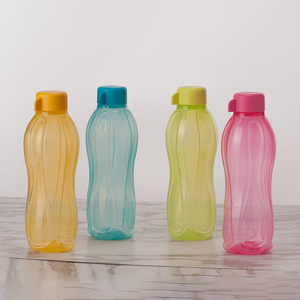 特百惠水瓶310ML/500ML霓虹依可环保瓶 运动水壶 学生便携防漏水