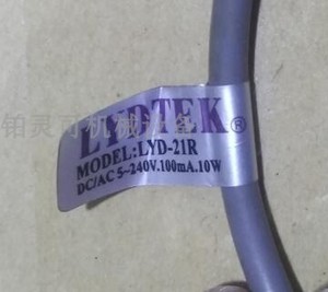 台湾LYDTEK磁性开关LYD-21R 20R DC/AC5-240V.100MA.10W 感应器