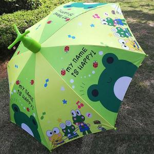 儿童雨伞带防水套3-10岁超轻女宝用青蛙钩雨伞男孩恐龙小学生加大