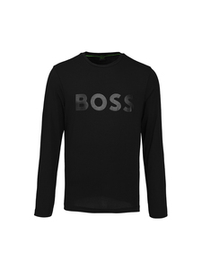 [保税仓] Hugo Boss男士春秋新款高端品牌长袖T恤印花纯棉打底衫