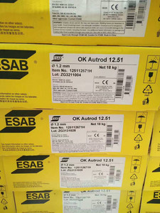 伊萨OK Autrod 5087铝合金焊丝 ER5087氩弧铝镁焊丝 气保焊丝焊条