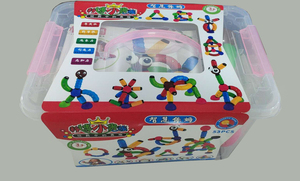 科博小贵族儿童益智玩具77件大磁力宝贝棒智慧宝典2岁以上包邮