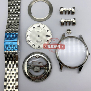 手表组装配件力洛克机械系瑞士316钢表壳ETA2824-2 V8机芯壳