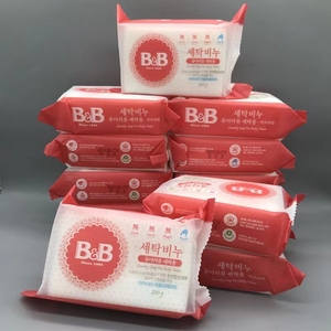 韩国保宁婴儿洗衣皂bb皂新生宝宝儿童专用抑菌去污槐花香尿布皂