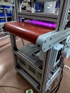 定制硅胶电晕机片材高频处理机开放式智能调节板材复合玻璃清洗机