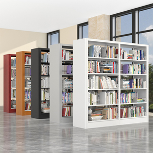 钢制书架学校书架图书馆专用阅览室书架书店图书架档案资料架包邮