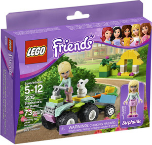 乐高 LEGO女孩系列Friends 斯蒂芬妮的宠物巡逻车 3935