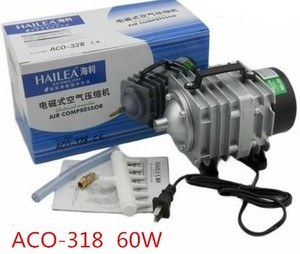 海利ACO 208/318/328/388D水产电磁式空气压缩机鱼池增氧冲氧气泵