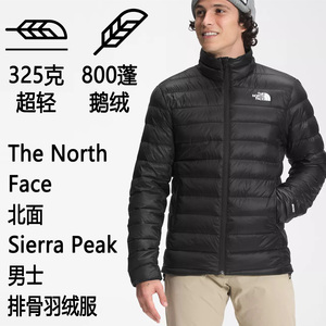 The North Face Sierra Peak 北面 800蓬 男士秋冬鹅绒排骨羽绒服