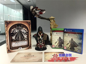 刺客信条Ezio周边AC2三部曲手办艾吉奥胸像半身像CD信仰之跃育碧