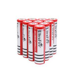 1200毫安大容量移动电源强光手电锂电池18650圆柱型3.7v充电电池
