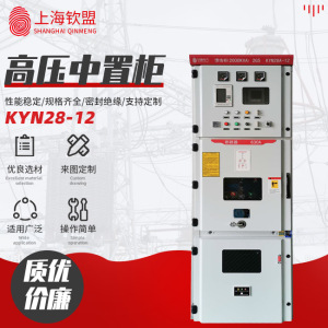 10KV高压开关柜进出线柜KYN28A-12中置柜隔离柜成套环网柜配电室