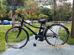 日本进口二手松下锂电动山地助力车公路自行车