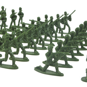 军事模型坦克车兵人儿童玩具导弹车军队士兵打仗小人塑料桌面游戏