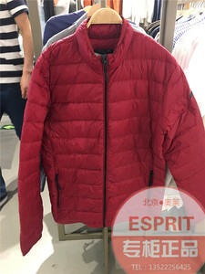 新店特惠ESPRIT专柜正品男轻薄羽绒服087cc2g900 610 799