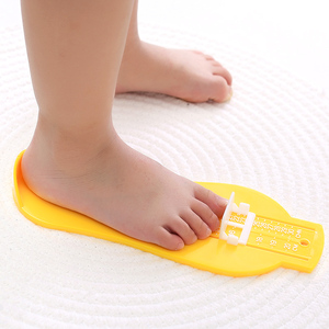 十佳熊新生婴儿脚长测量器0-8岁通用儿童量脚尺子宝宝买鞋量脚器